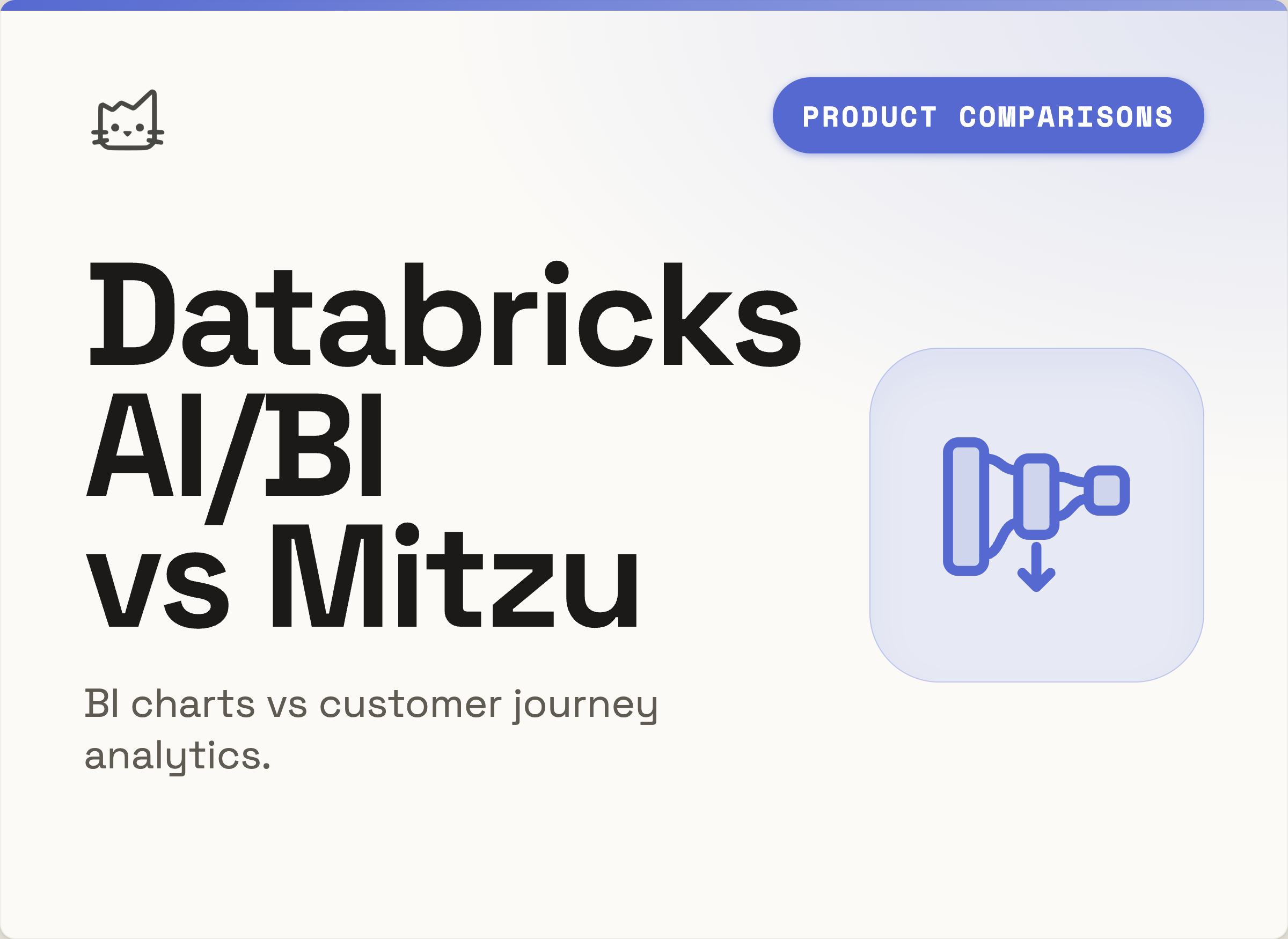 Databricks AI/BI Dashboards vs Mitzu: BI Charts vs Customer Journey Analytics