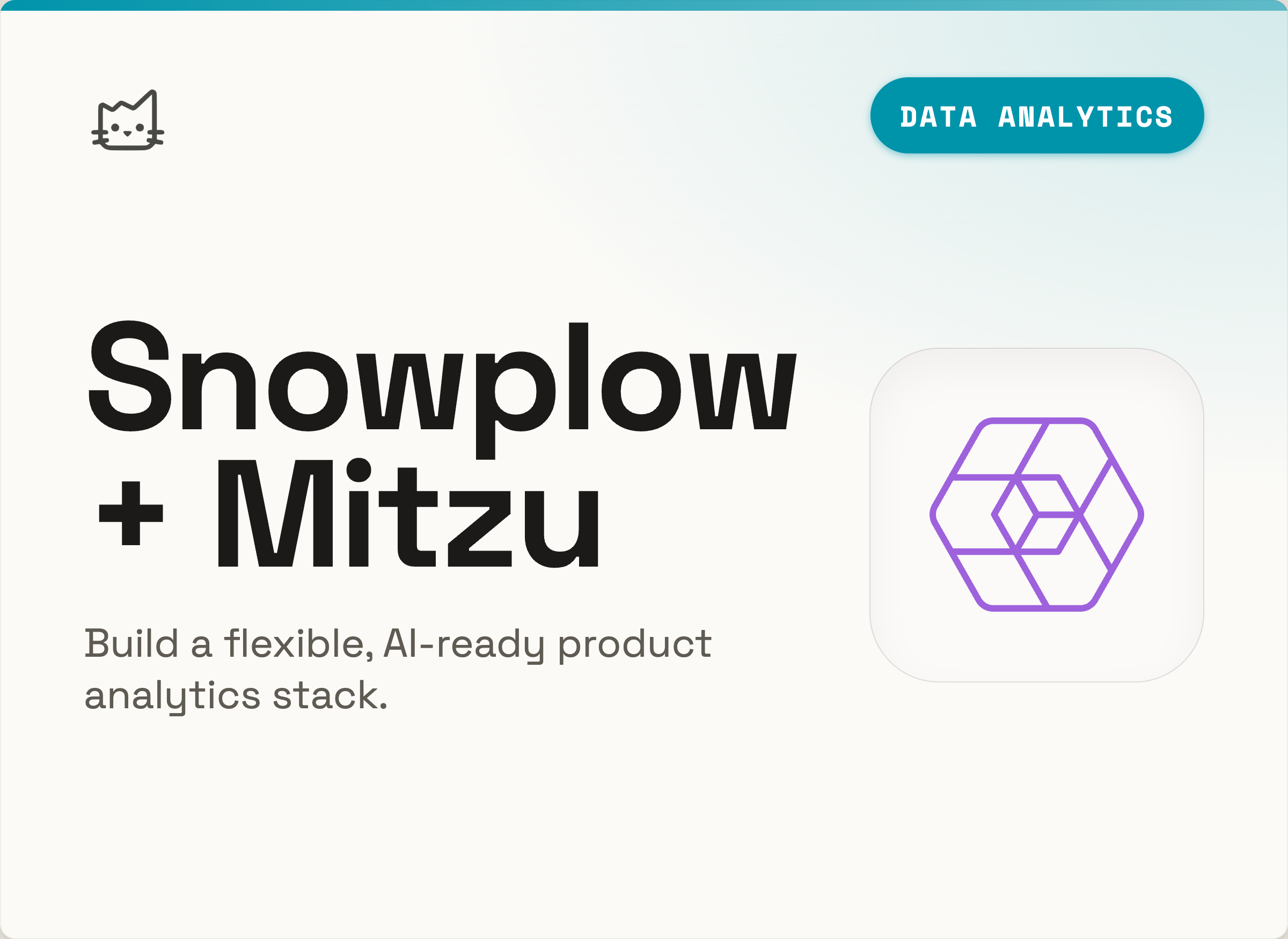 Designing a Composable Product Analytics Stack with Snowplow and Mitzu
