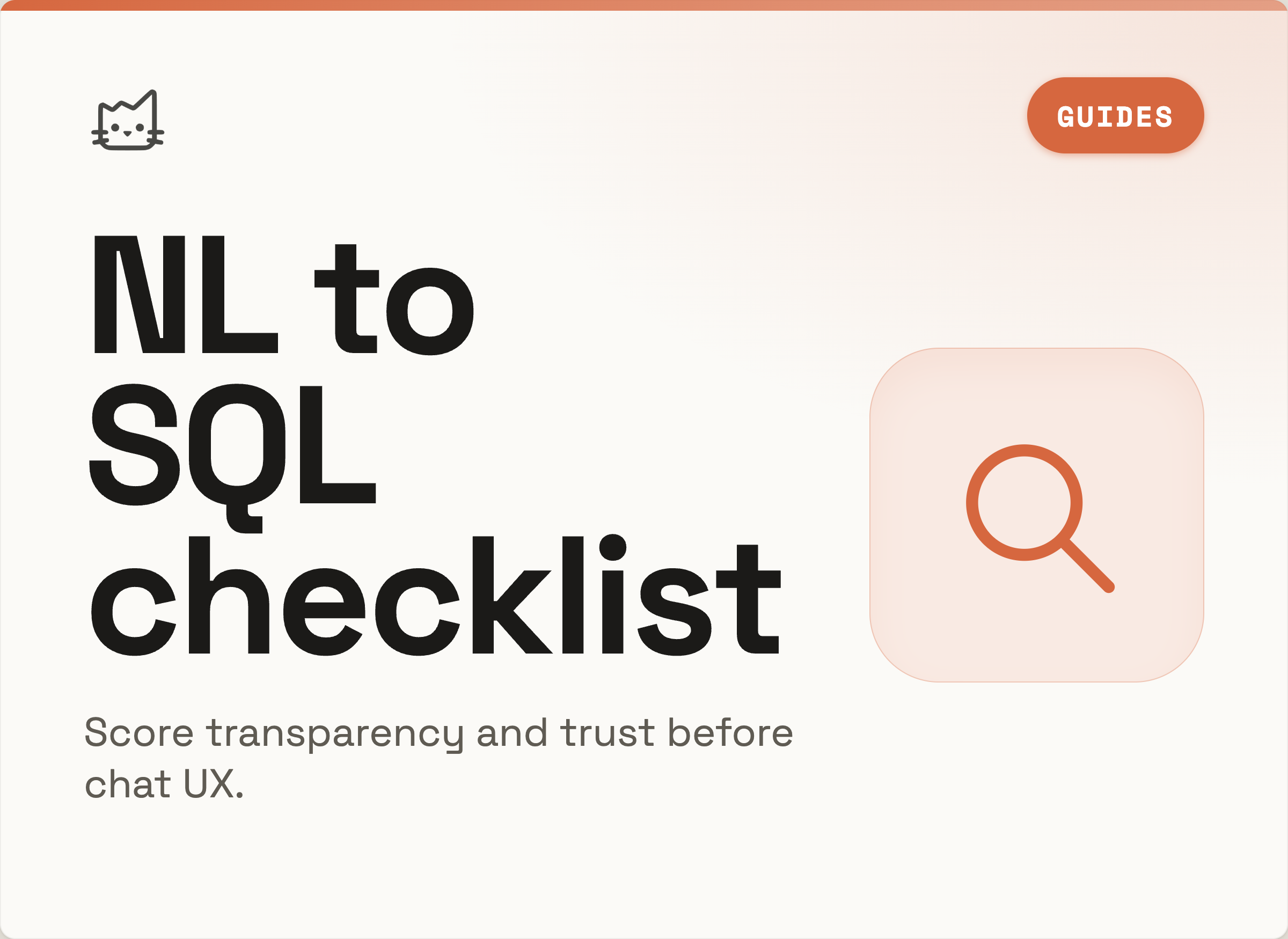 Natural language to SQL analytics checklist: buyer framework for trusted rollout