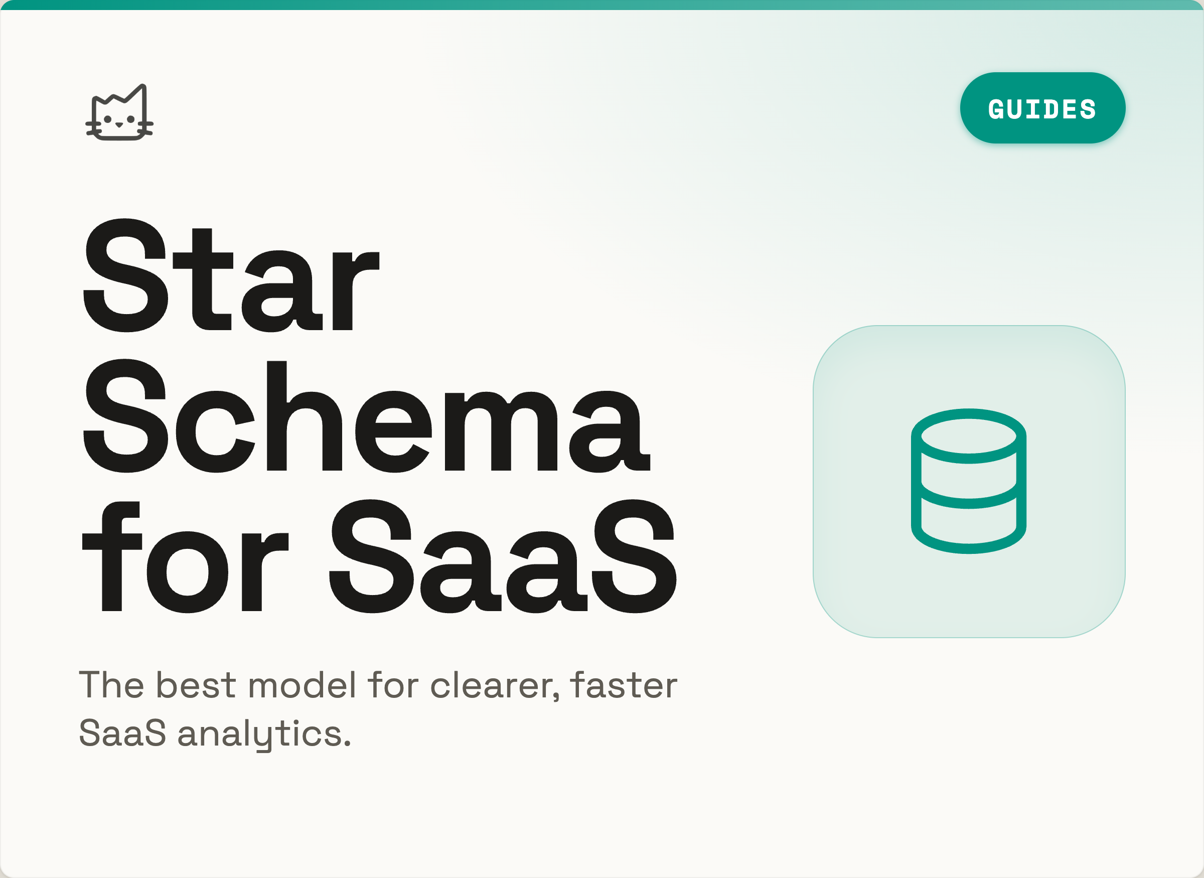 Star Schema: Best Model for SaaS Product Analytics Explained