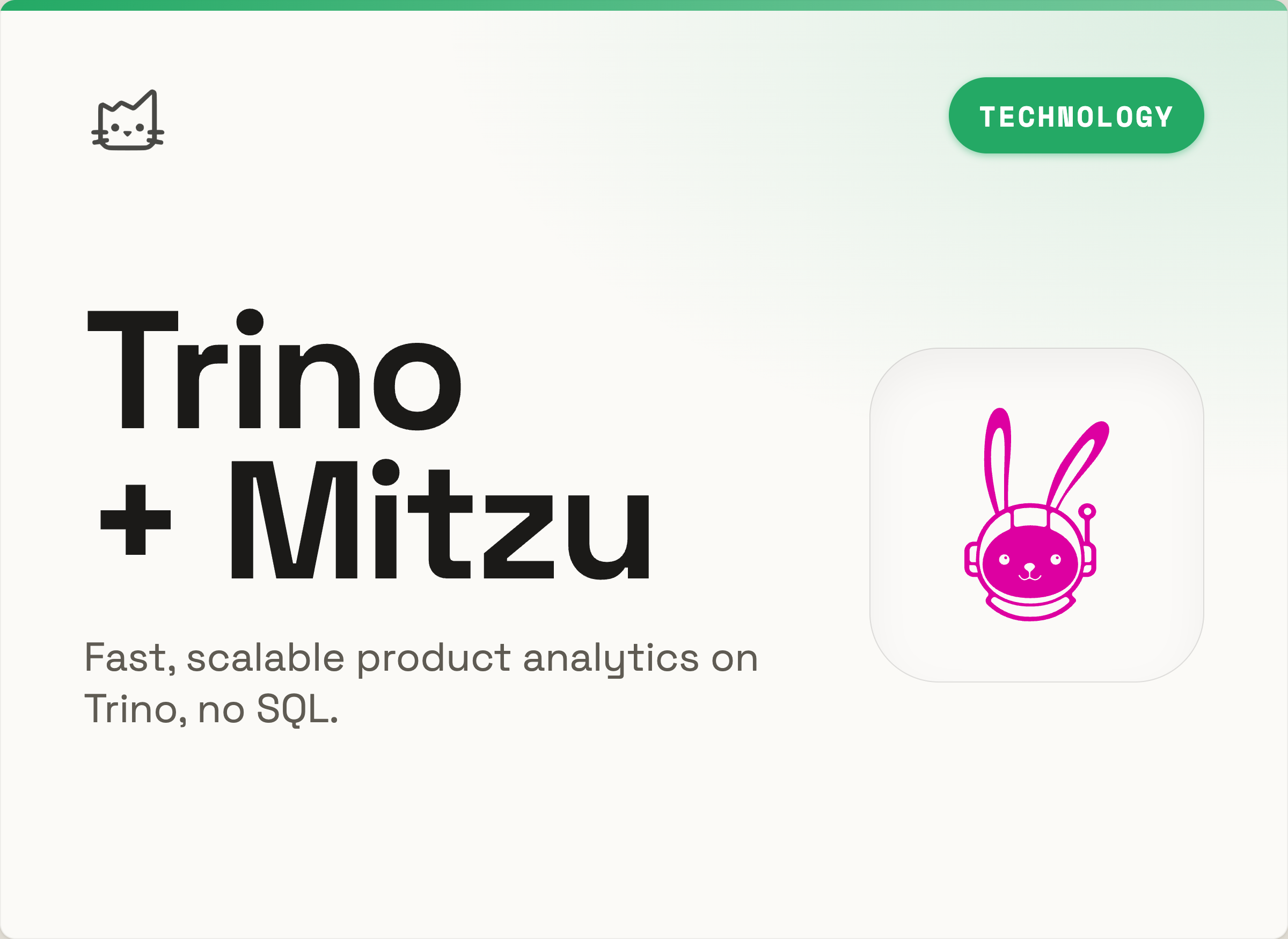 Using Mitzu With Trino For Product Analytics
